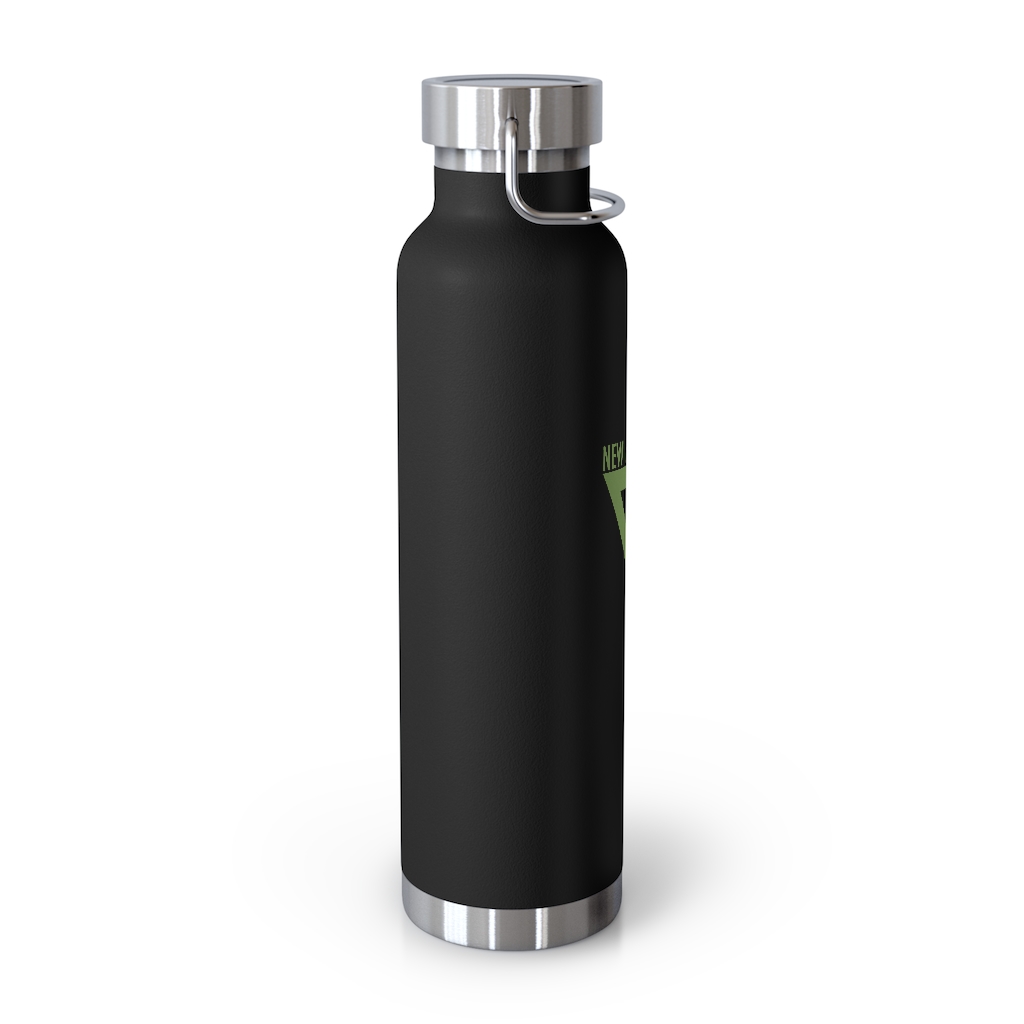 32oz Vacuum Insulated Stainless Steel Water Bottle Black - All in Motion™